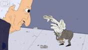 Old Man Hello GIF by Adult Swim