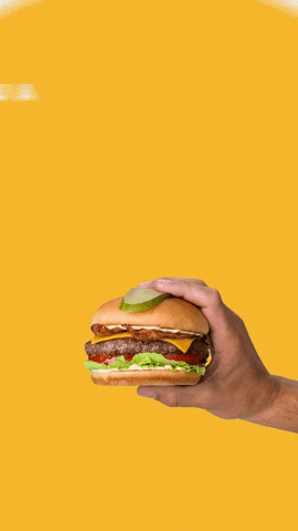 WhiteSpot giphygifmaker burger pickles white spot GIF