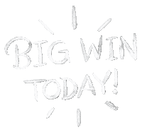 Big Win Sticker