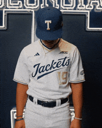 Georgia Tech Baseball GIF by Georgia Tech Yellow Jackets