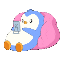 Chill Looking Sticker by Pudgy Penguins