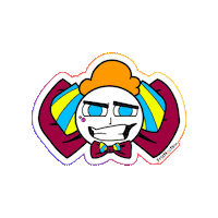 friznoats fancy tie bowtie formal Sticker