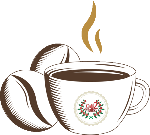 cafe2dejulho giphyupload coffee cafe cafeina Sticker