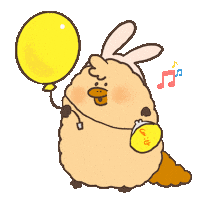 Sam うさぎ Sticker
