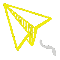 workaholiday paper plane workaholiday Sticker