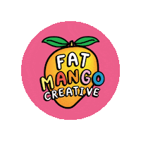 Fatmango Sticker by Fat Mango Creative