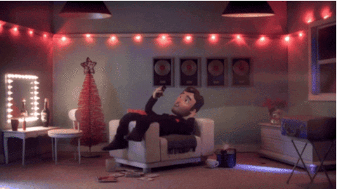 kristen bell christmas GIF by Atlantic Records