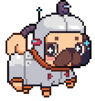 Dog Pixel Sticker