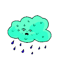 Cloud Shoe Sticker by piggybankshoe