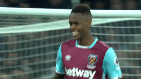 Happy Premier League GIF by West Ham United