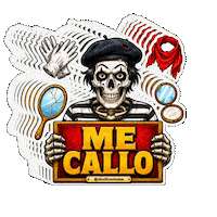 Halloween Skull Sticker