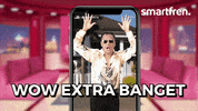 Arief Muhammad Wow GIF by Smartfren 4G