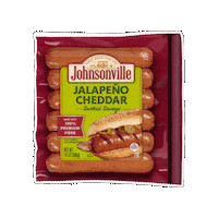 Sausage Cheddar Sticker by Johnsonville