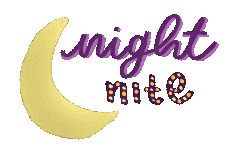 Night Moon Sticker