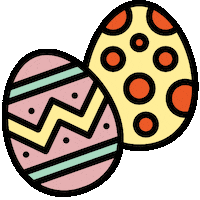 Easter Eggs Sticker by SOIA - Strand Oog In Al