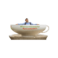 Tasse Werner Sticker by Freiraum Fichtelgebirge