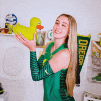 Oregon Duck Volleyball GIF by GoDucks