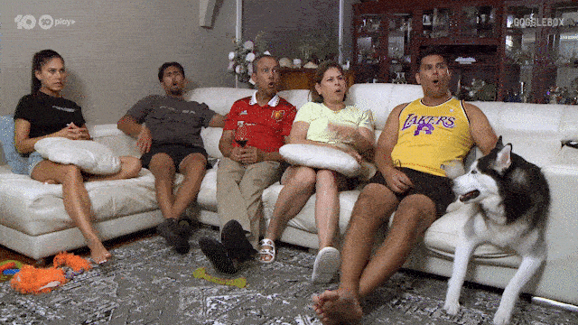 Australian Tv Omg GIF by Gogglebox Australia