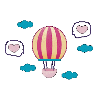 Heart Cloud Sticker