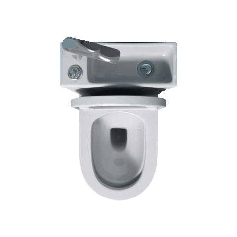 DurovinBathrooms giphygifmaker tap toilet bathroom Sticker