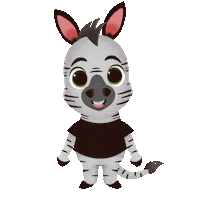 soccer zebra Sticker by YoYo Saga