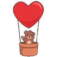 Waving I Love You Sticker by BEARISH