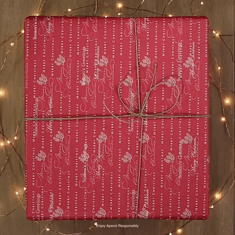 aperol_christmas_gift GIF by Aperol Germany