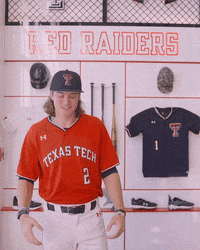 Gage Harrelson GIF by Texas Tech Baseball