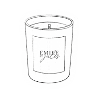 Parfum Bougie Sticker by Emile et Jules