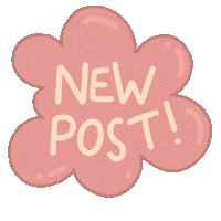 New Post Click Sticker by Teeny Wishes