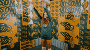 Volleyball GIF by NDSU Athletics