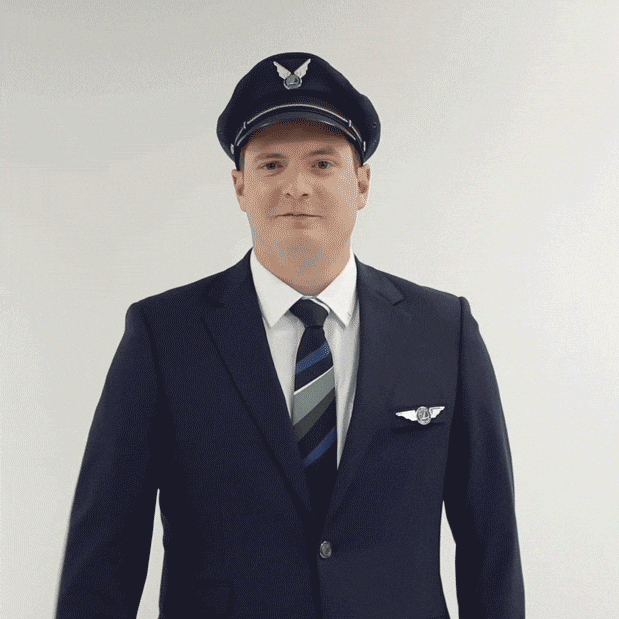 Captain Pilot GIF by Alaska Airlines
