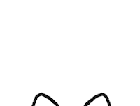 Cat Ghost Sticker