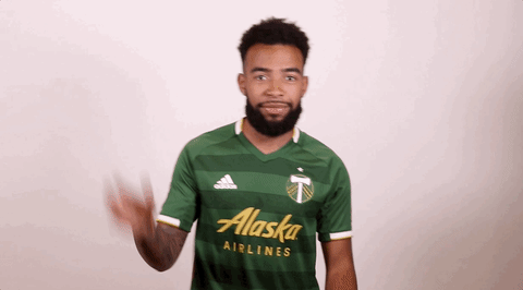 waving portland timbers GIF by Timbers