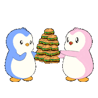 Couple Love Sticker by Pudgy Penguins