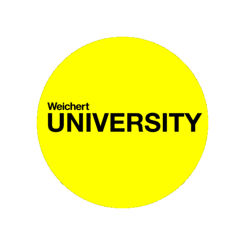 WeichertRealtors giphygifmaker weichert weichertrealtors hello yellow Sticker