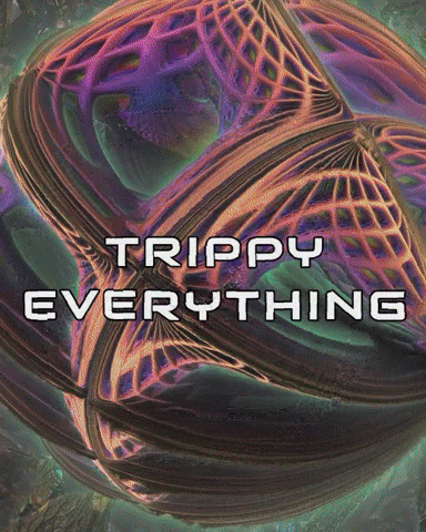 TrippyEverything giphyupload trippy psychedelic digital GIF