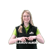 I Love You Heart Sticker by Albert Česká republika