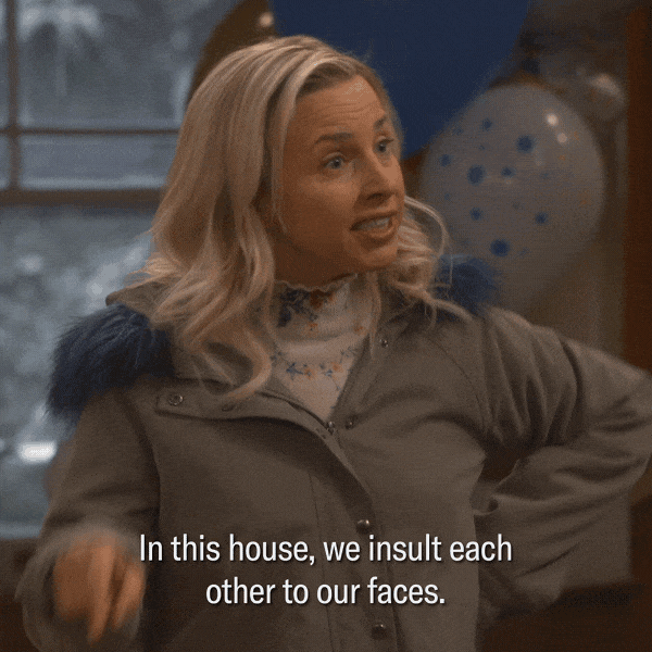 Angry Lecy Goranson GIF by ABC Network
