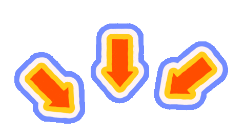 Arrow Sticker by ÈS.B Studio