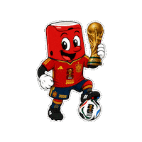 Football Spain Sticker by TraxxPrinter