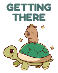 Keep Going On The Way Sticker