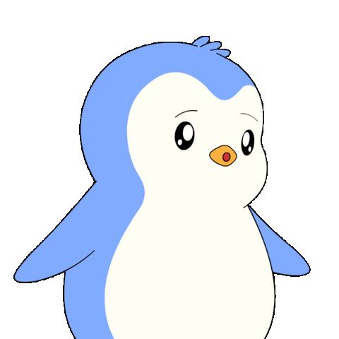 Angry Why Me Sticker by Pudgy Penguins