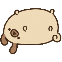 Happy Dog Sticker by Pusheen