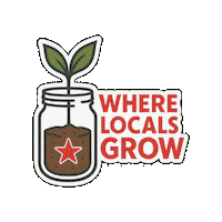 Grow Local Sticker by The Food Factory