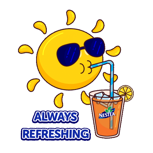 Summer Refreshing Sticker by NestleProfessional_SJORA