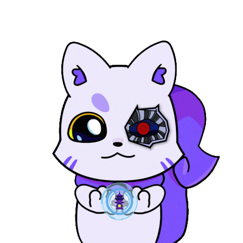 Artificial Intelligence Robot Sticker by Lucky Kat Studios