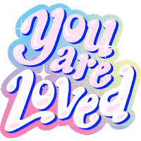 Happy I Love You Sticker by Holler Studios