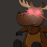DoYouMoose baby nft eyes blockchain GIF