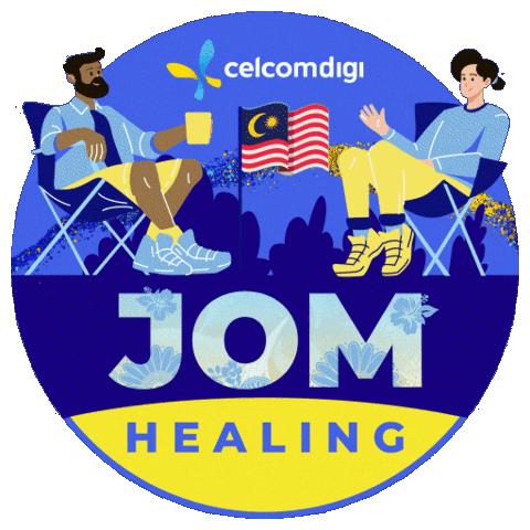 Celcomdigi Hari Malaysia 2025 Sticker by CelcomDigi